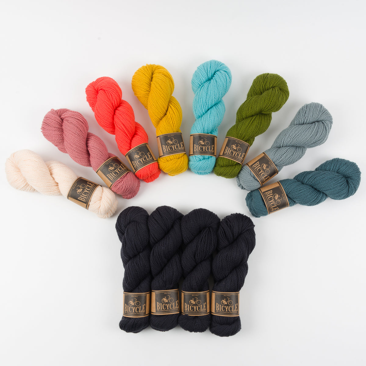 West Wool STAINED GLASS Merino wool Fingering Quick Kits