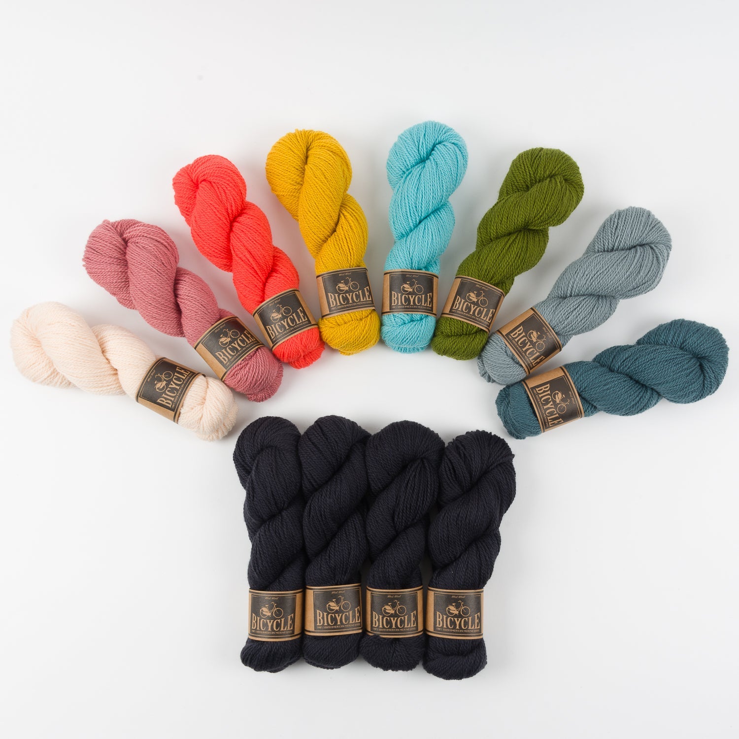 West Wool WESTKNITS KIT - STAINED GLASS Merino wool Fingering multicolour black Westknits Kits