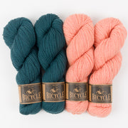 West Wool CORAL CONSTELLATION Merino wool Fingering Quick Kits