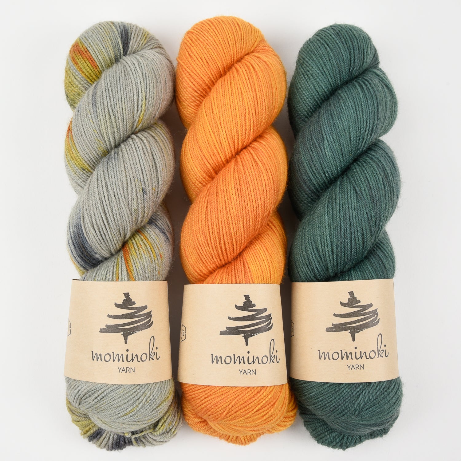 Mominoki Yarn STARS AND FLOWERS Merino wool Polyamide Fingering Quick Kits