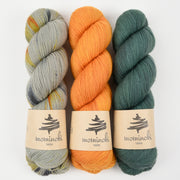 Mominoki Yarn STARS AND FLOWERS Merino wool Polyamide Fingering Quick Kits