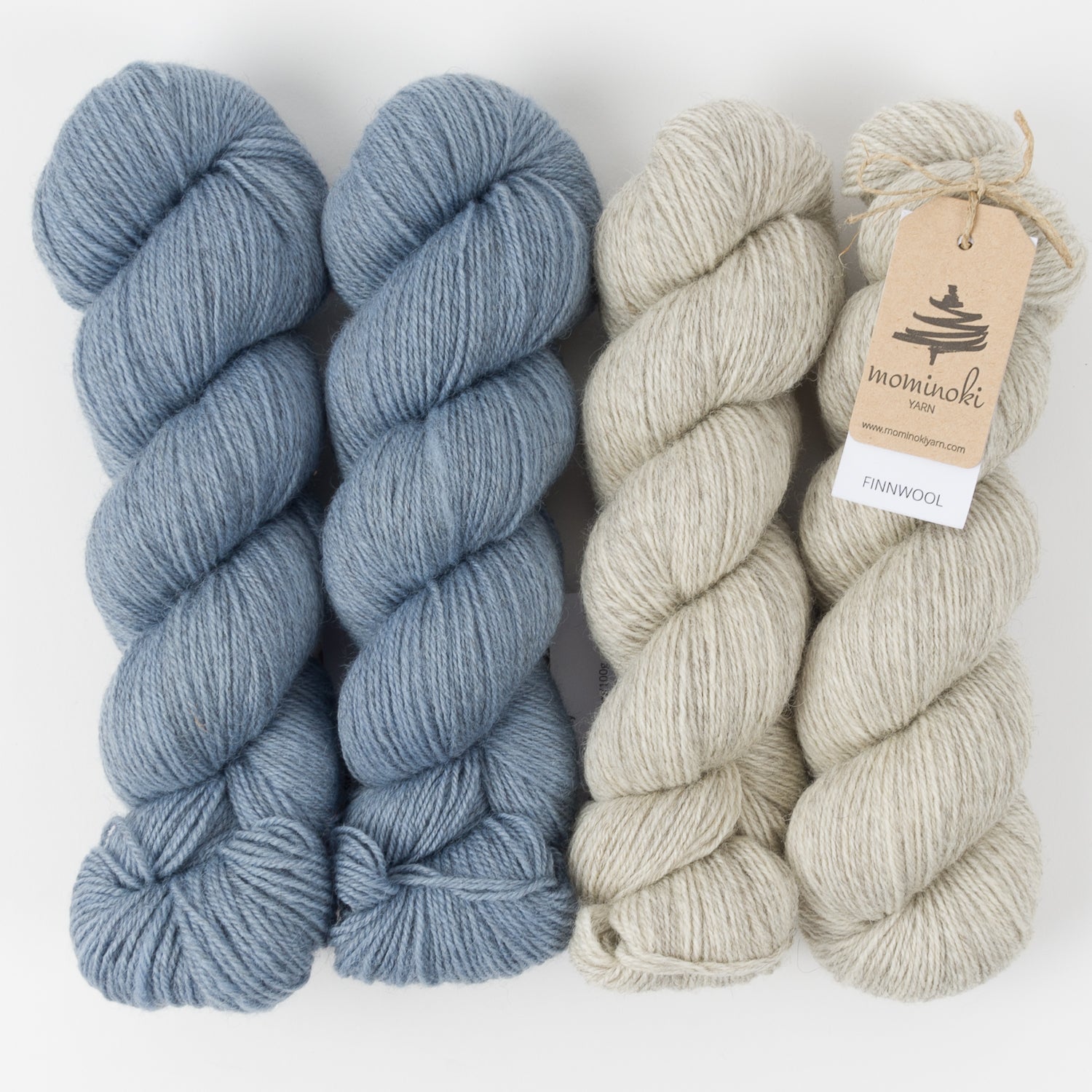Mominoki Yarn SO CLOUDY Wool Fingering Quick Kits