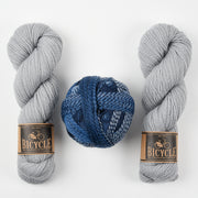 Schoppel-Wolle STONEWASHED SKY Wool Nylon Merino wool Mixed Weight Quick Kits