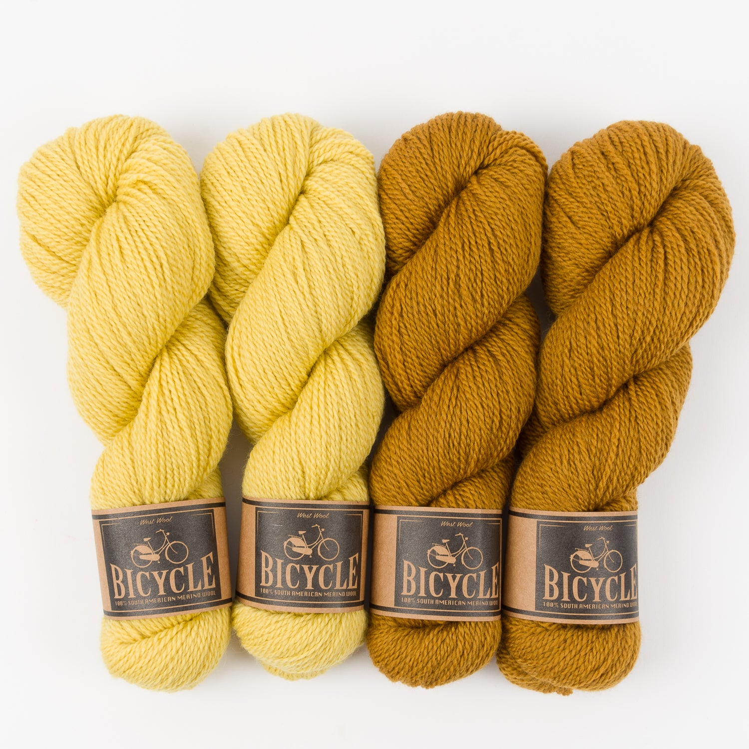West Wool STRIPY FLOWER Merino wool Fingering Quick Kits