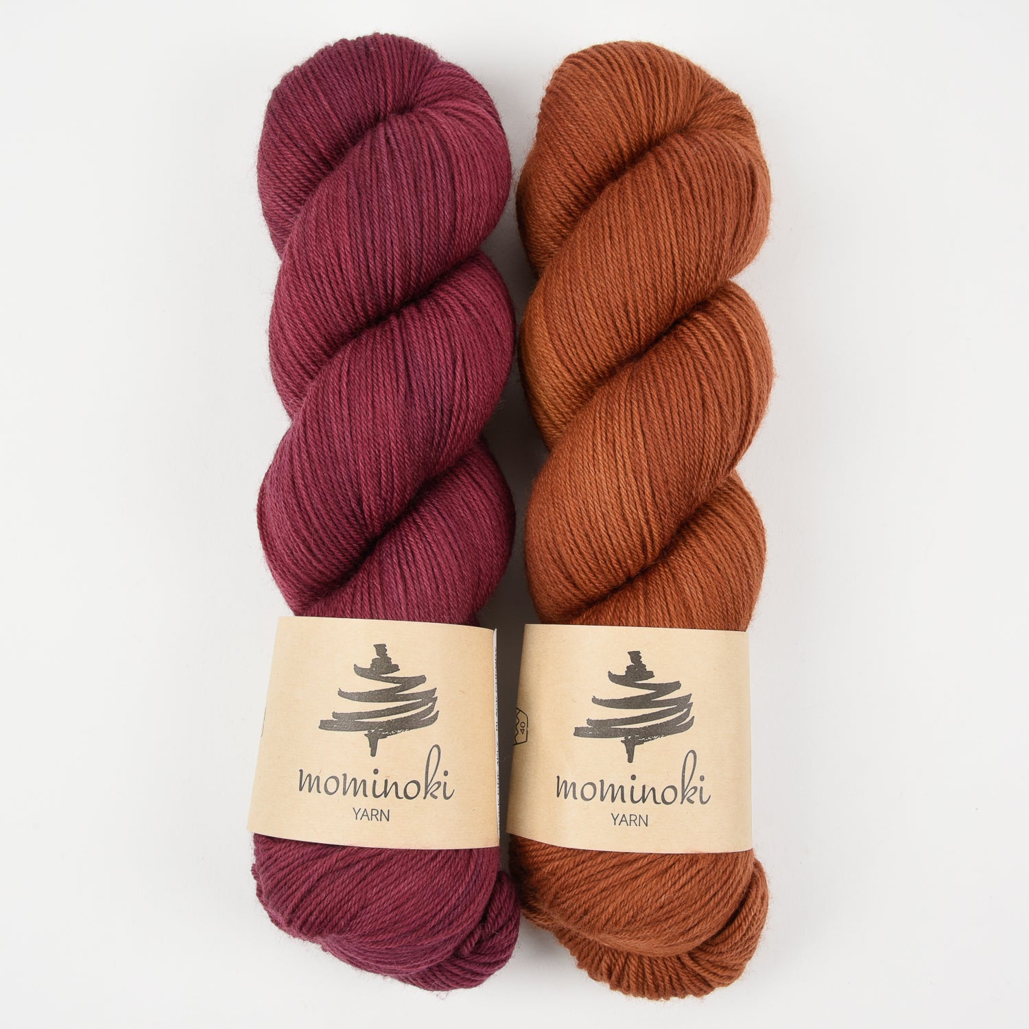 Mominoki Yarn STRIPY SOCKS Merino wool Polyamide Fingering Quick Kits