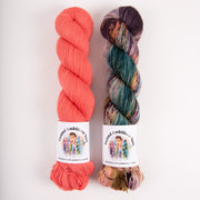 Twisted Ambitions STRONG AND BRAVE Merino wool Nylon Fingering Quick Kits