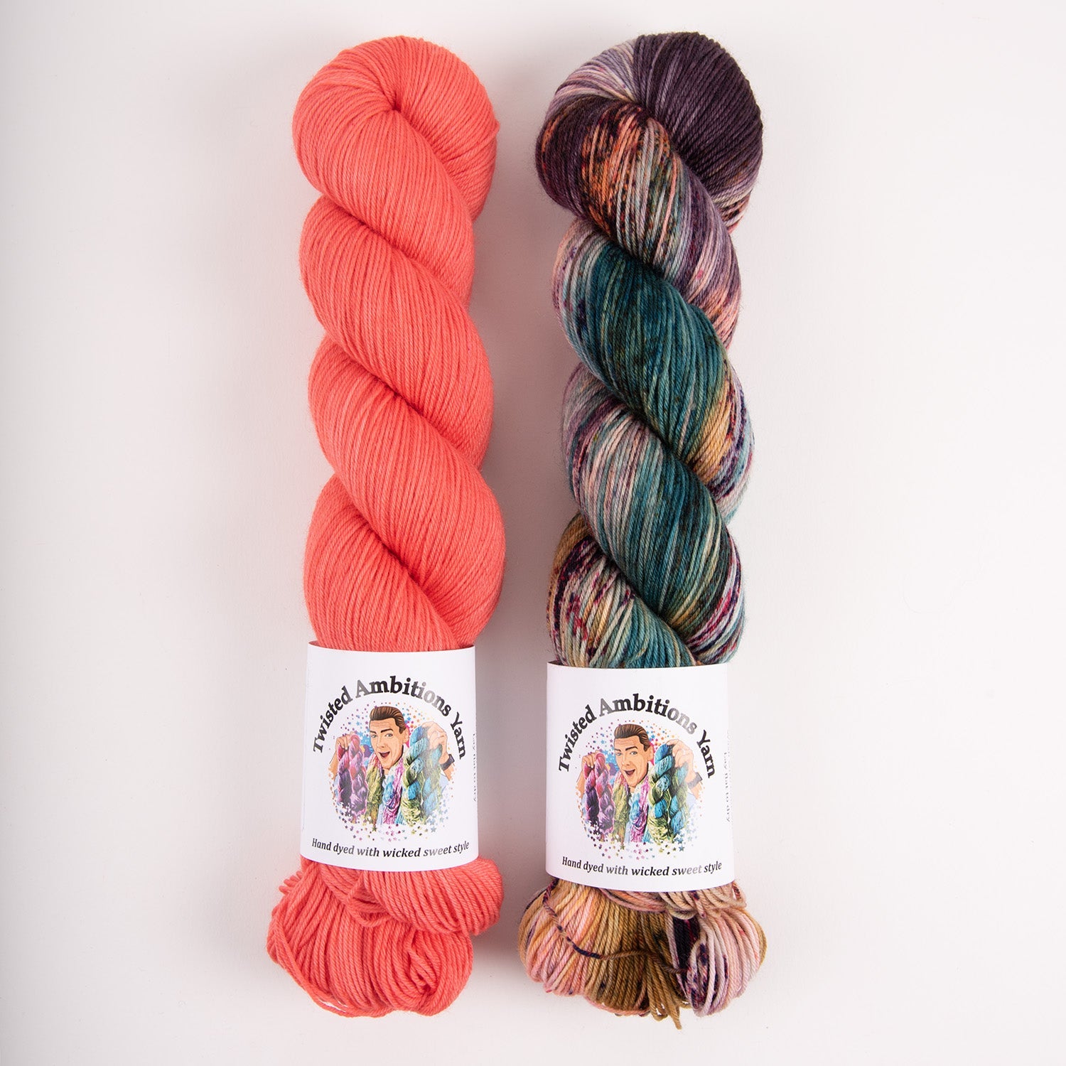 Twisted Ambitions WESTKNITS KIT - STRONG AND BRAVE Merino wool Nylon Fingering Westknits Kits