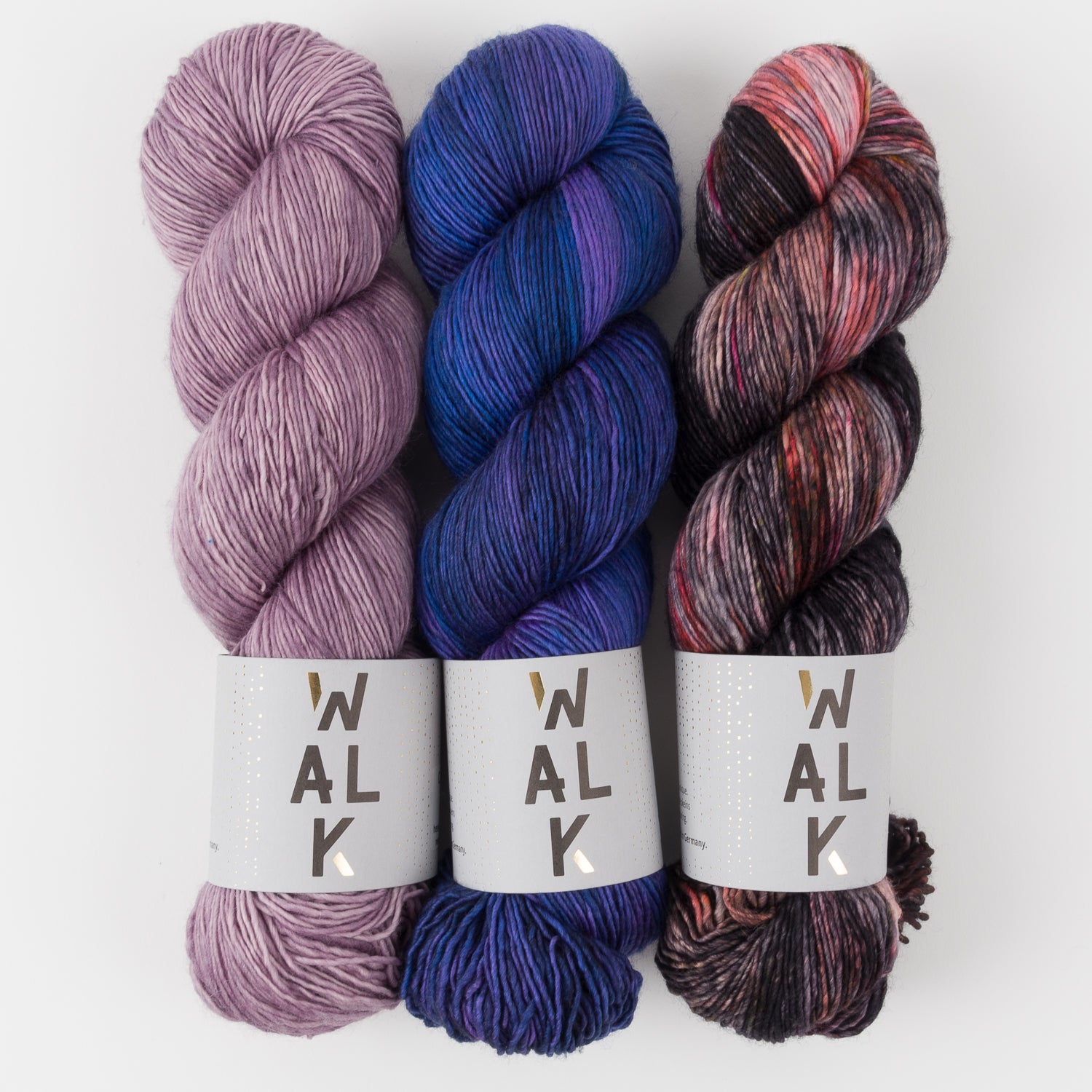 WALK Collection SUMMER DUSK Merino wool Fingering Quick Kits