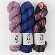 WALK Collection SUMMER DUSK Merino wool Fingering Quick Kits