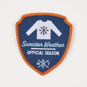 Stephen & Penelope Notions SWEATER WEATHER PATCH blue Sundries