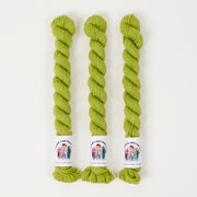 Twisted Ambitions SWEET SOCK MINI - LEMONGRASS Merino wool Nylon Fingering green Yarn