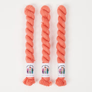 Twisted Ambitions SWEET SOCK MINI - ONE SONG GLORY Merino wool Nylon Fingering peach Yarn