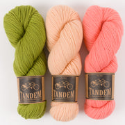 West Wool SWEET AVOCADO Merino wool DK Quick Kits