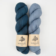 Mominoki Yarn SWIMMING IN THE ESTUARY Merino wool Polyamide Fingering Quick Kits