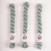 Twisted Ambitions SWEET SOCK MINI - SAGE Merino wool Nylon Fingering green Yarn