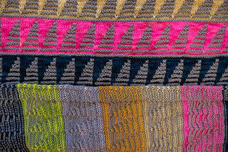 PAINTING TRIANGLES SHAWL PATTERN