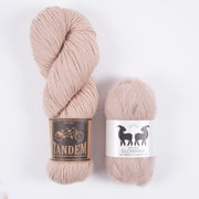 West Wool SAND MOHAIR MATCH FOUR DK Mohair Silk Merino wool Mixed Weight Quick Kits