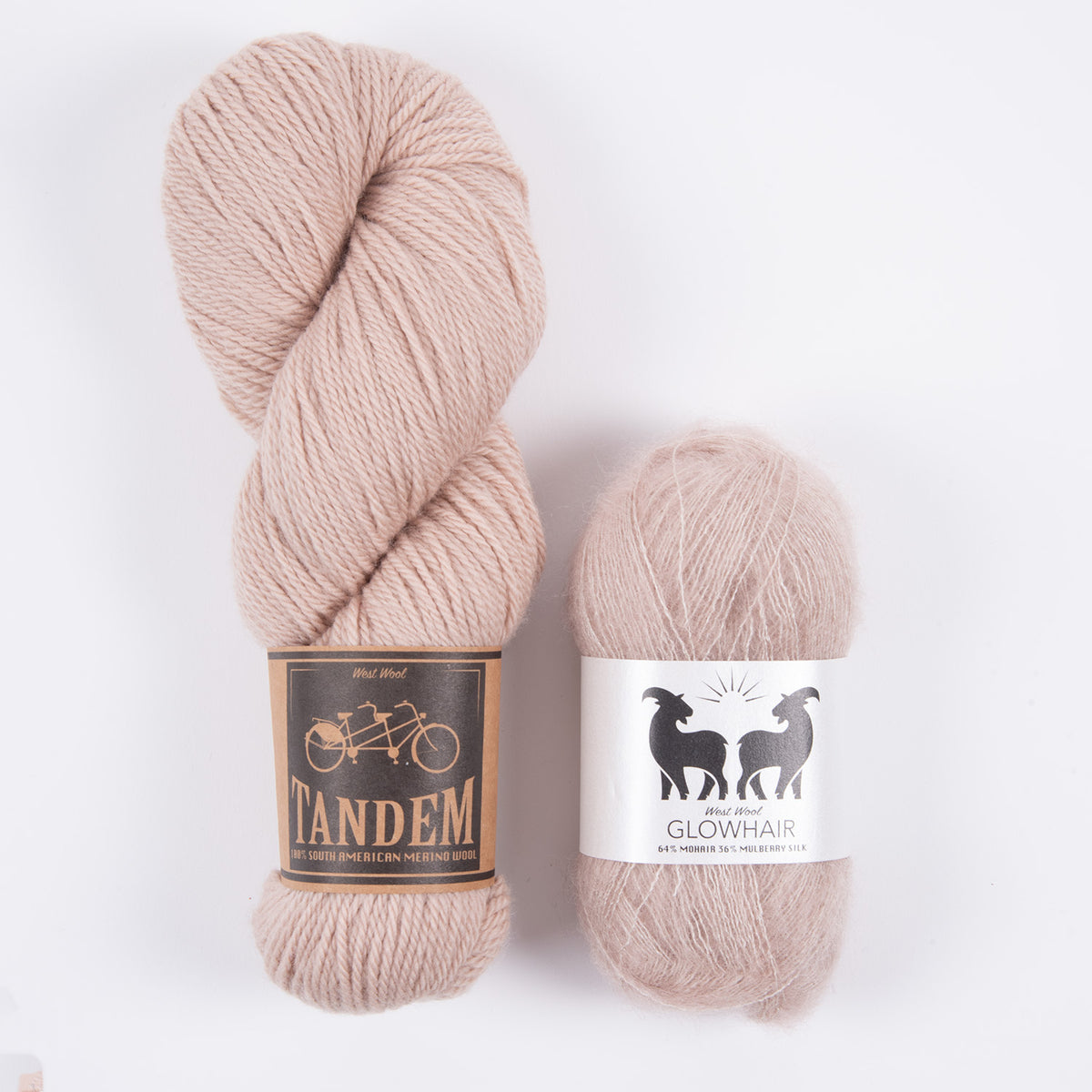 SAND MOHAIR MATCH TRIO DK