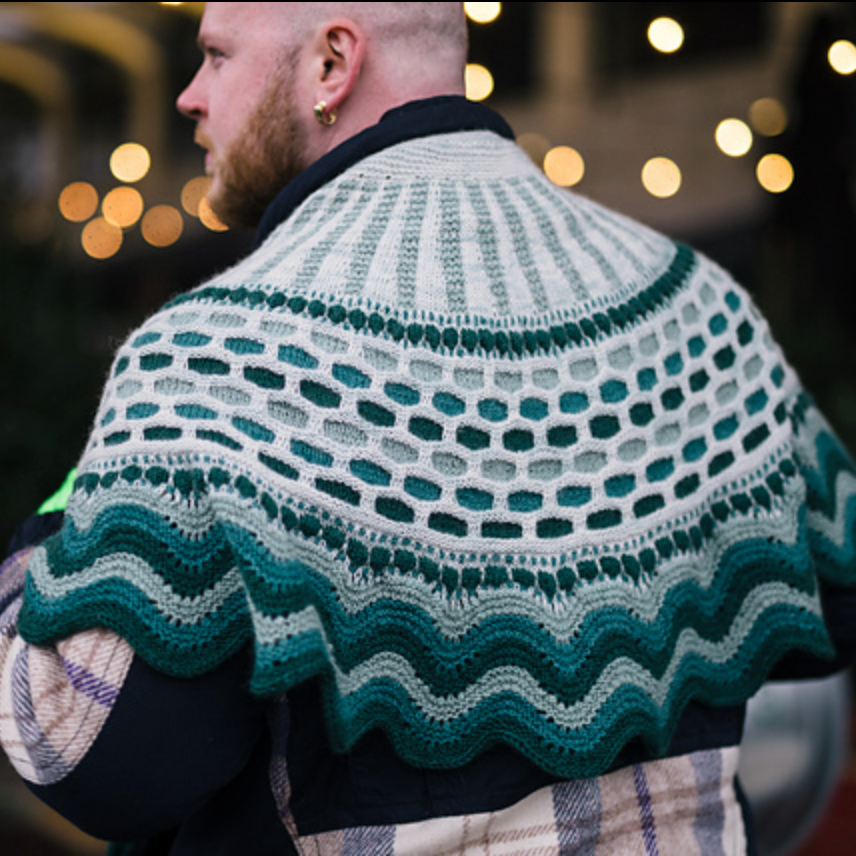 WINTER LIGHTS SHAWL