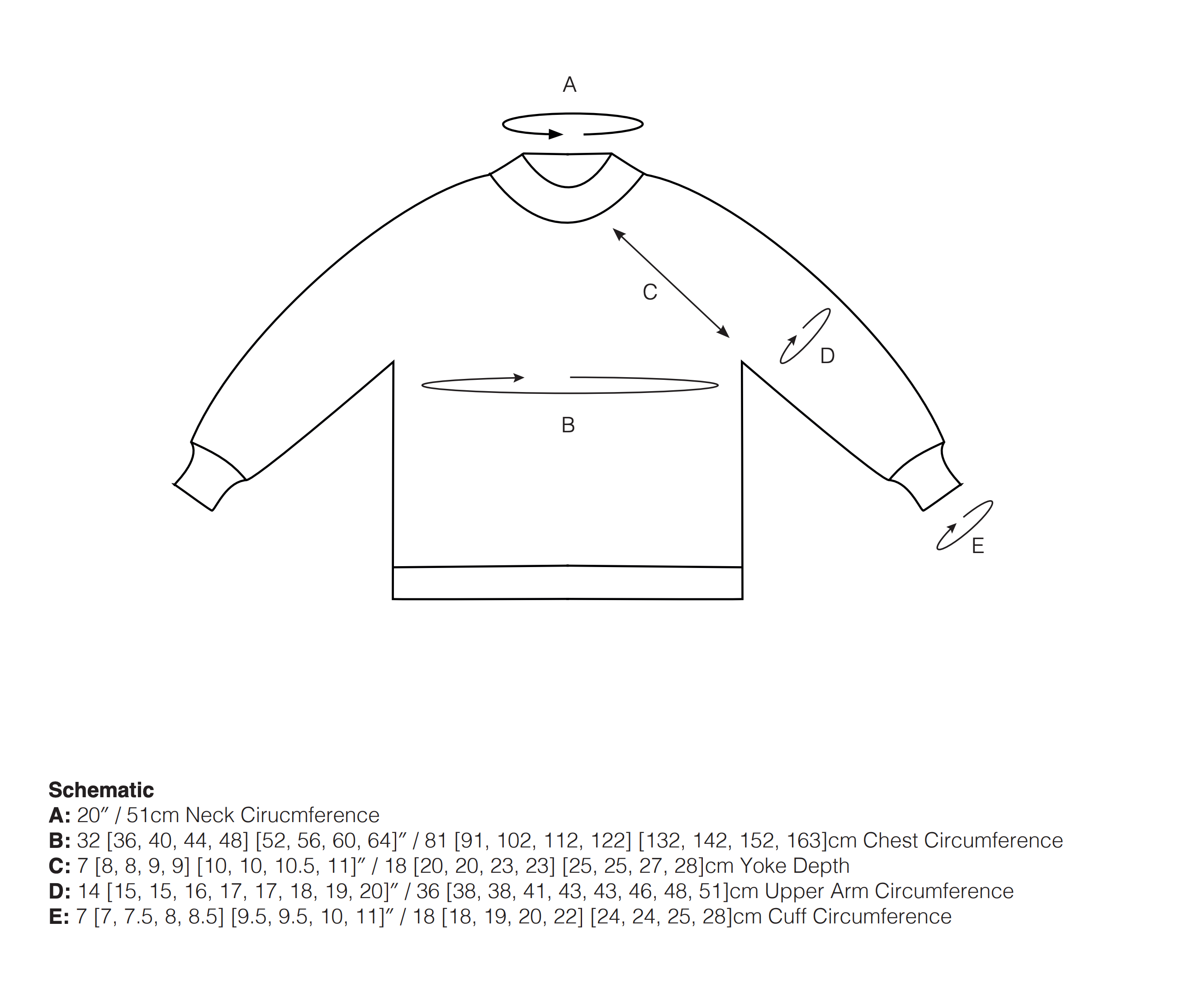 BRIOGARTER SWEATER PATTERN