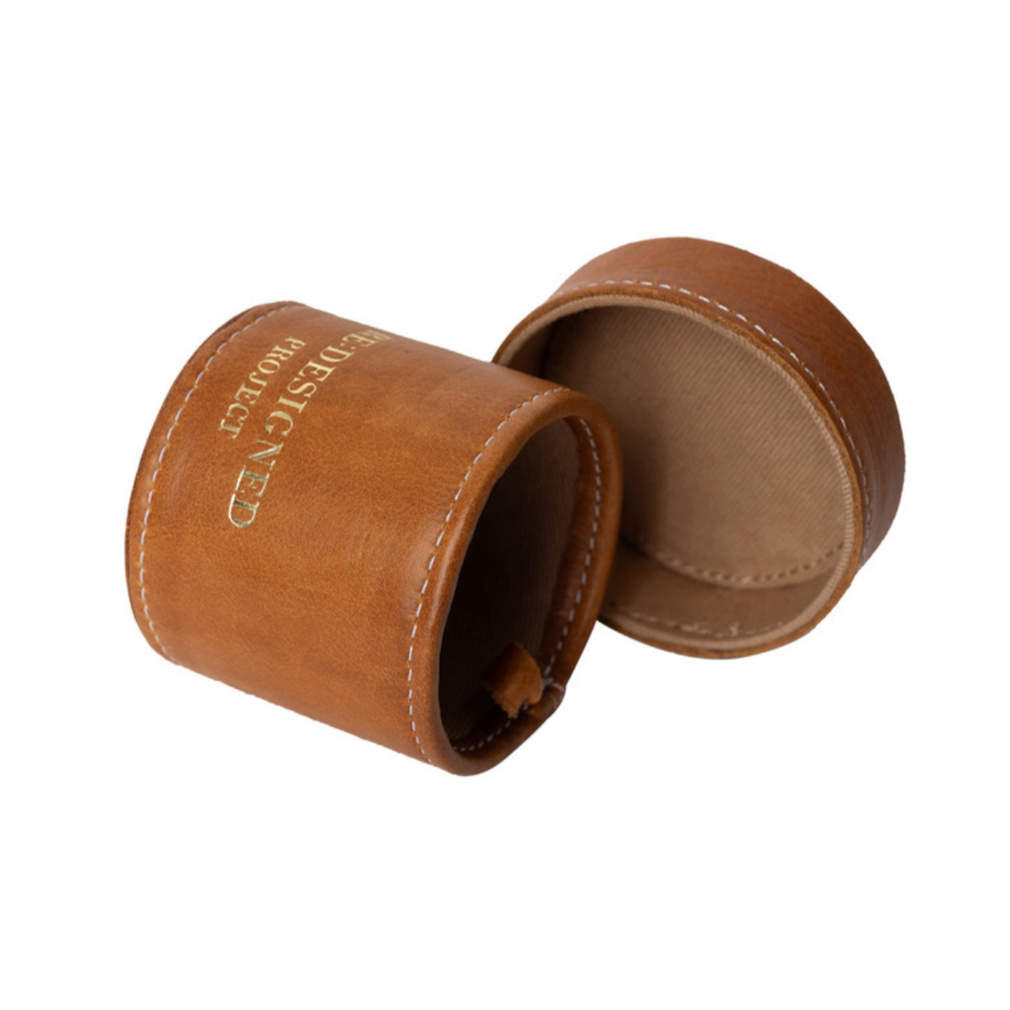 PROJECT 47 - BURNED TAN  - STITCH MARKERS CASE