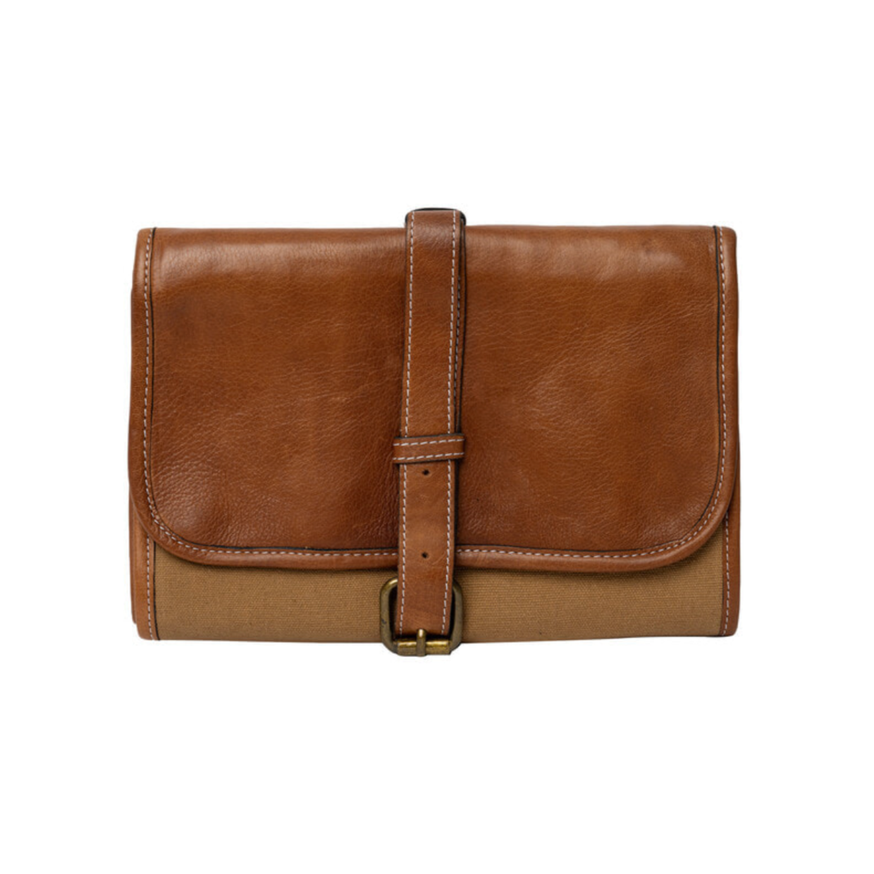 Re:Designed PROJECT 52 - WALNUT - CANVAS NEEDLE CASE brown Project Bags