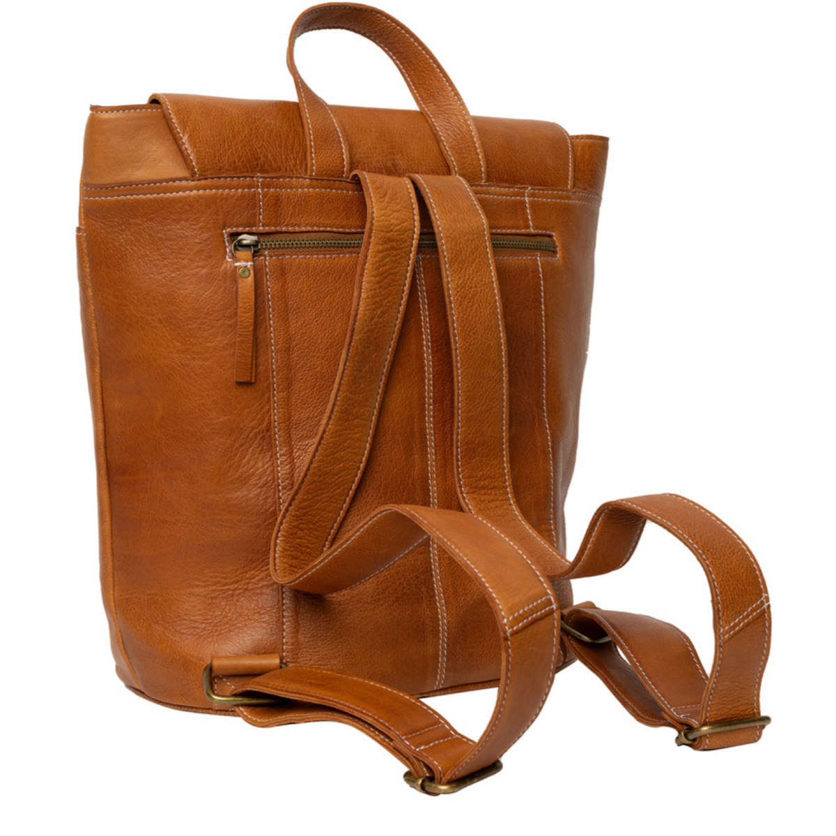 PROJECT 57 - BURNED TAN - LEATHER PROJECT BACKPACK