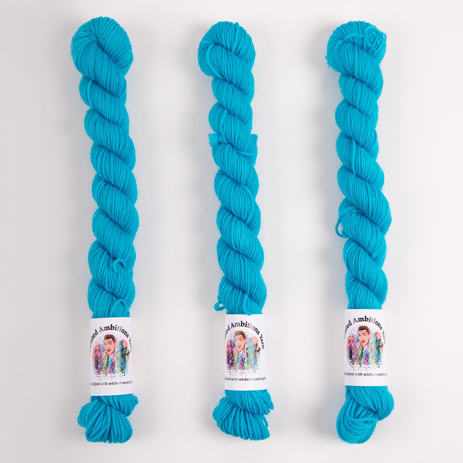 Twisted Ambitions SWEET SOCK MINI - SCRUBS blue Yarn