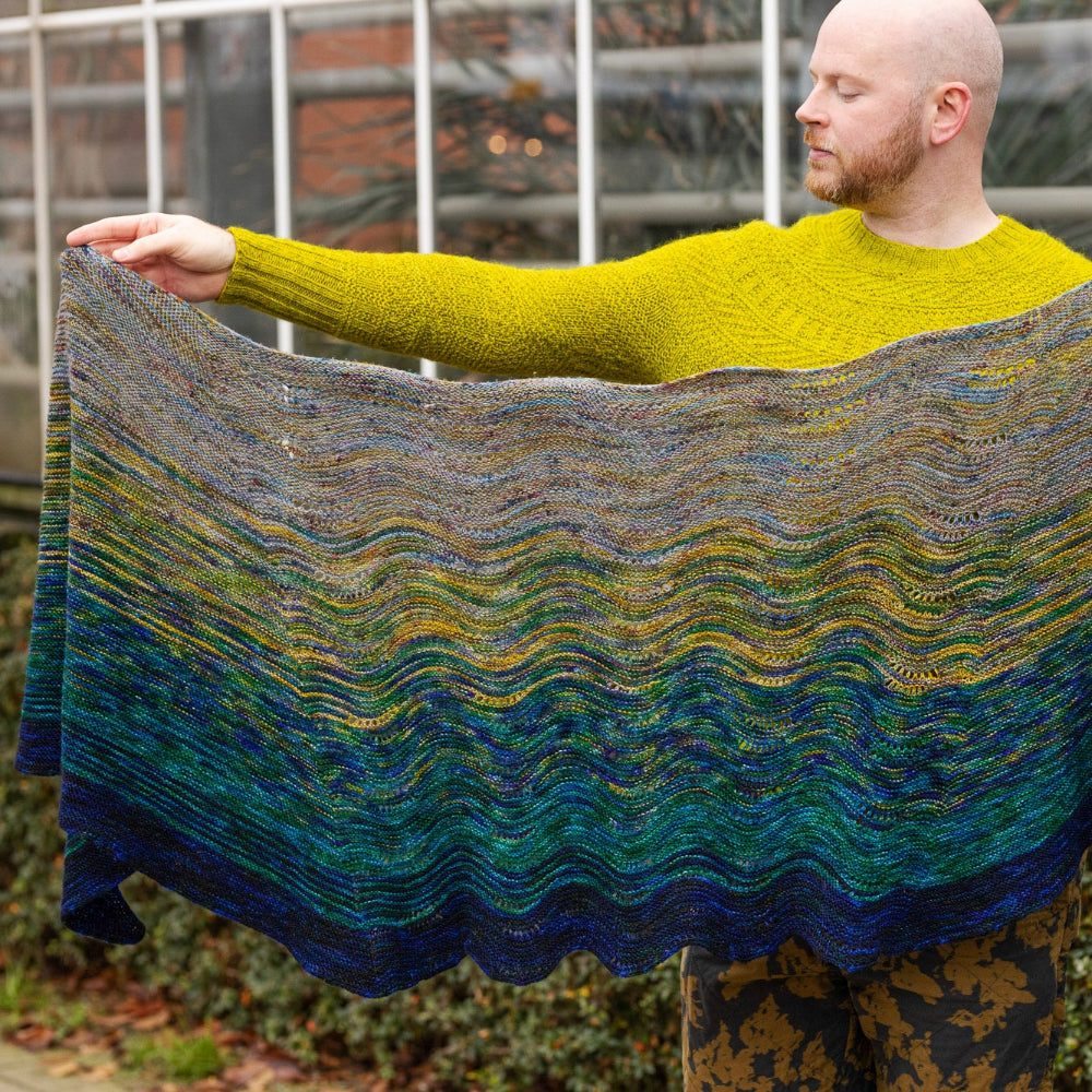 WESTKNITS NO. 3 FIVE-SKEIN FADE SHAWLS