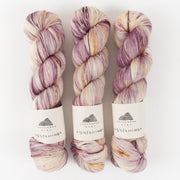 Shangdrok SINGLE MERINO - MOONLIGHT ON THE SEA Merino wool Fingering multicolour cream purple Yarn