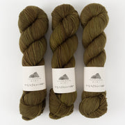 Shangdrok SINGLE MERINO - MOUNTAIN AROUND HERE Merino wool Fingering green Yarn