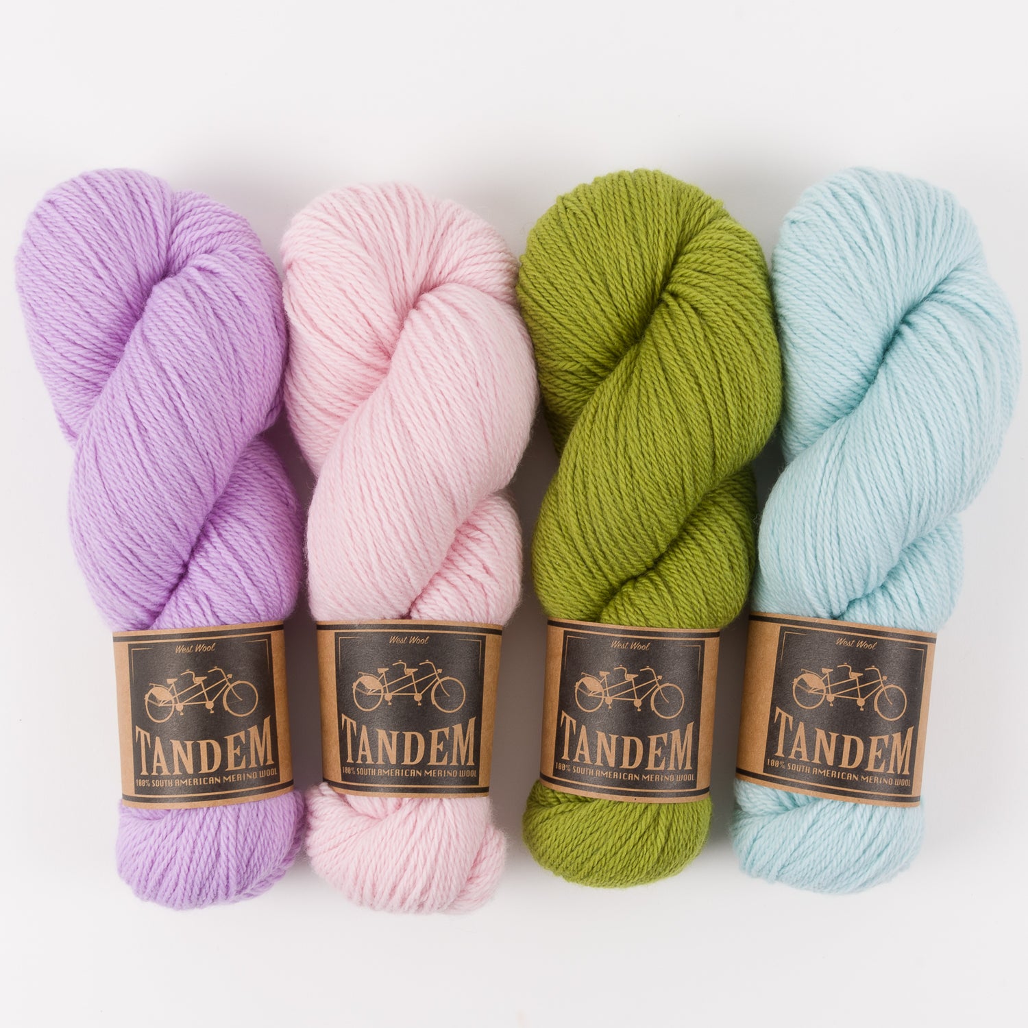 West Wool GLASS UNICORN Merino wool DK Quick Kits