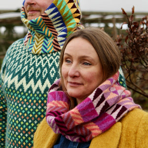 SHIVER DEFENDER COWL - VINTAGE HYDRANGEA