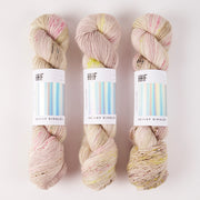 Hedgehog Fibres SKINNY SINGLES - DUCK DUCK GOOSE Merino wool Fingering beige Yarn
