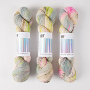 Hedgehog Fibres SKINNY SINGLES - HOLDING SPACE Merino wool Fingering multicolour Yarn