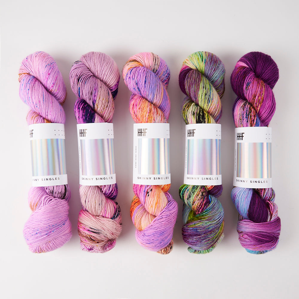 Hedgehog Fibres HHF SIDE QUEST - CELESTIAL FAIR Merino wool Fingering Quick Kits
