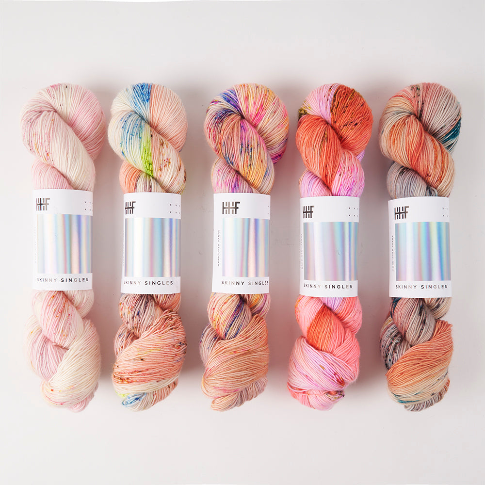 Hedgehog Fibres HHF SIDE QUEST - KITTEN KISSES Merino wool Fingering Quick Kits