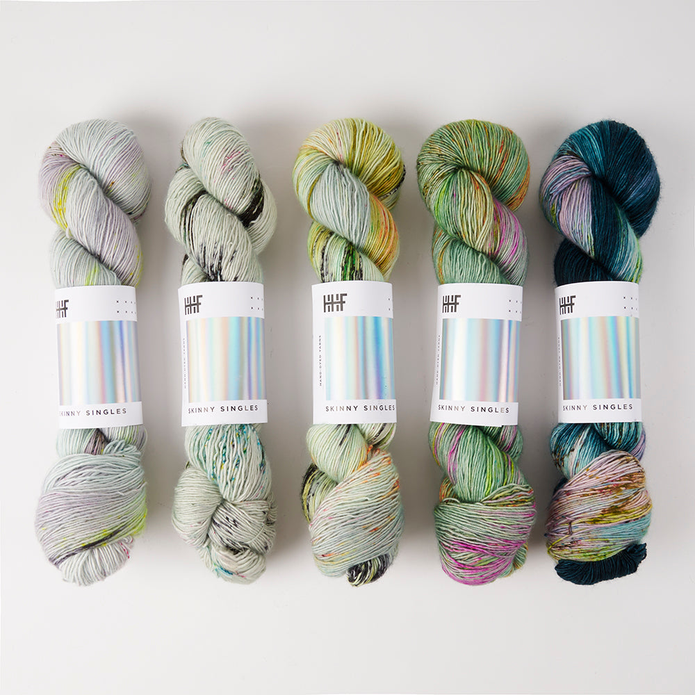 Hedgehog Fibres HHF SIDE QUEST - SELKIE POND Merino wool Fingering Quick Kits