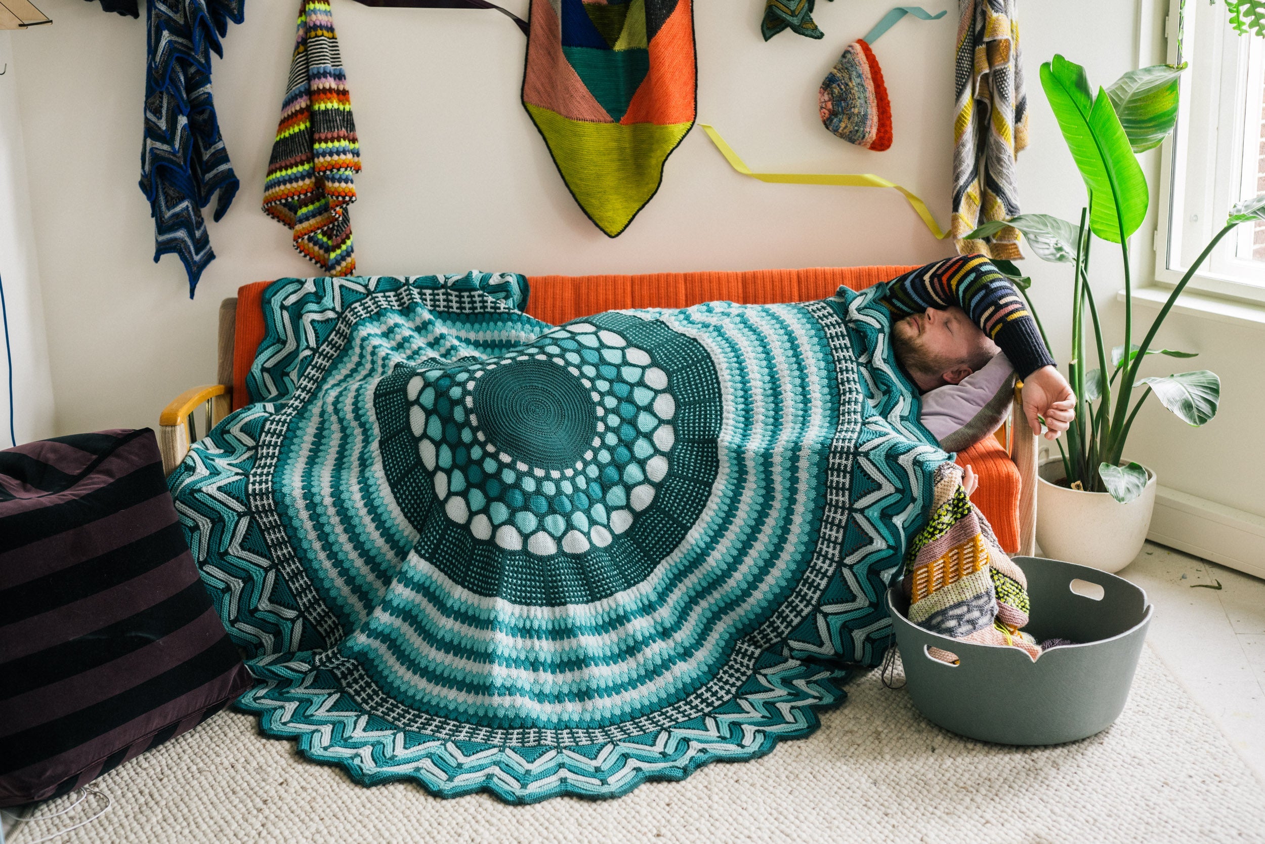 SLIPSTRAVAGANZA BLANKET PATTERN