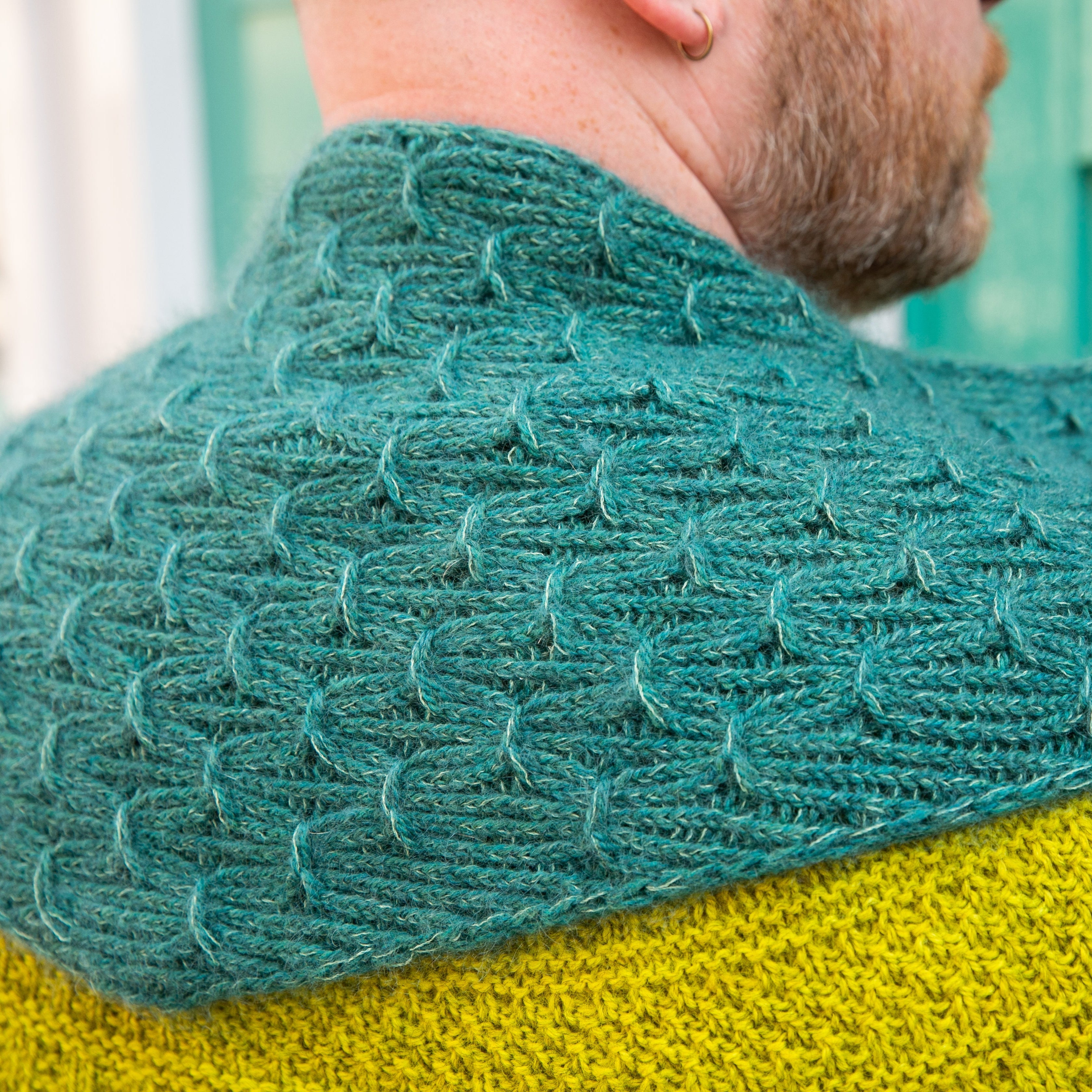 Westknits Patterns SMOCK O'CLOCK TRIANGLE PATTERN Westknits Pattern