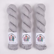 Twisted Ambitions SWEET SOCK - SMOKE Merino wool Nylon Fingering grey Yarn