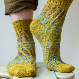 WESTKNITS NO. 12 SELF-STRIPING SOCKS