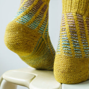 WESTKNITS NO. 12 SELF-STRIPING SOCKS