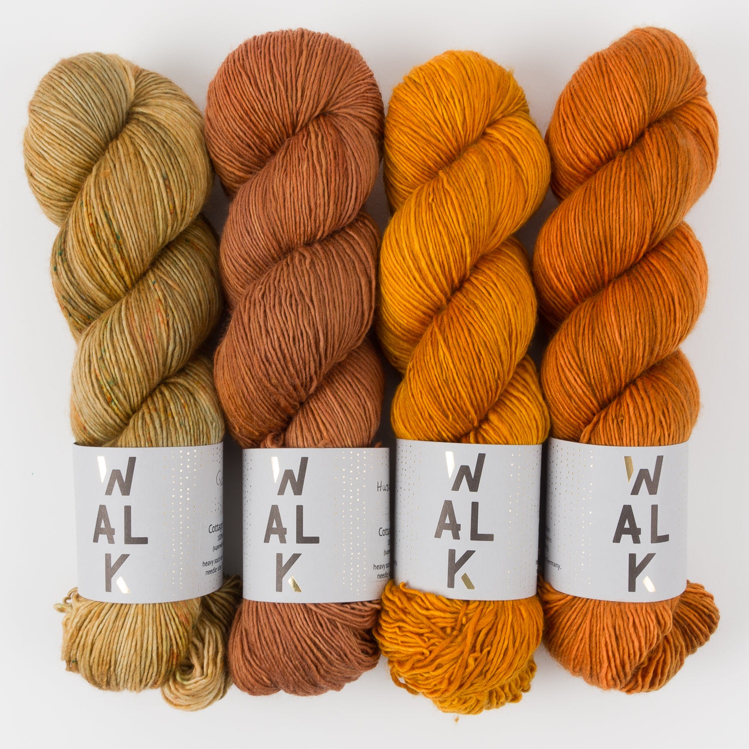 WALK Collection SQUIRELLED AWAY Merino wool Fingering Quick Kits