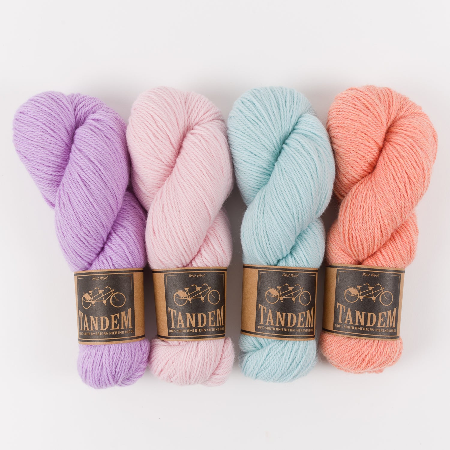 West Wool POWDERED GLASS Merino wool DK Quick Kits