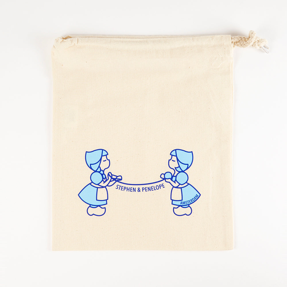 Stephen & Penelope Project Bag - Dutch Winding Girls