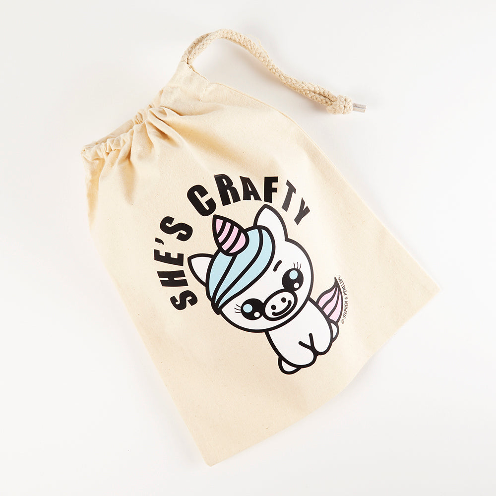 Stephen & Penelope Project Bag - She's Crafty