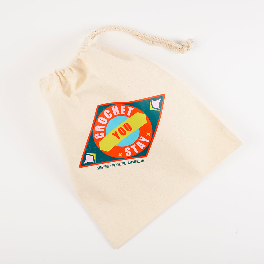 Stephen & Penelope Project Bag - Crochet You Stay