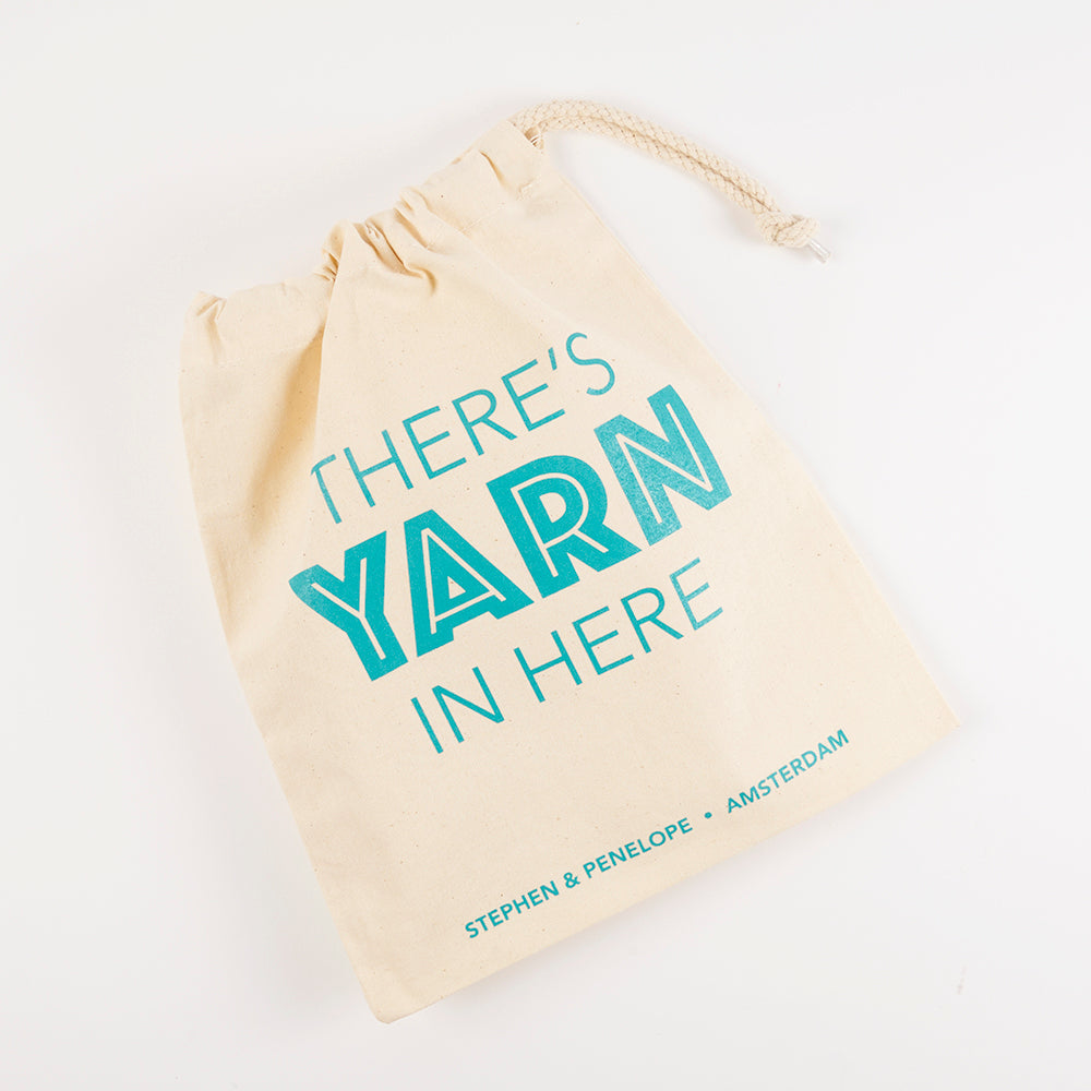 Stephen & Penelope Project Bag - There's Yarn in Here