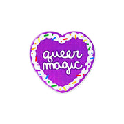 That Queer Card Co HOLOGRAPHIC QUEER HEART CAKE STICKER Sundries